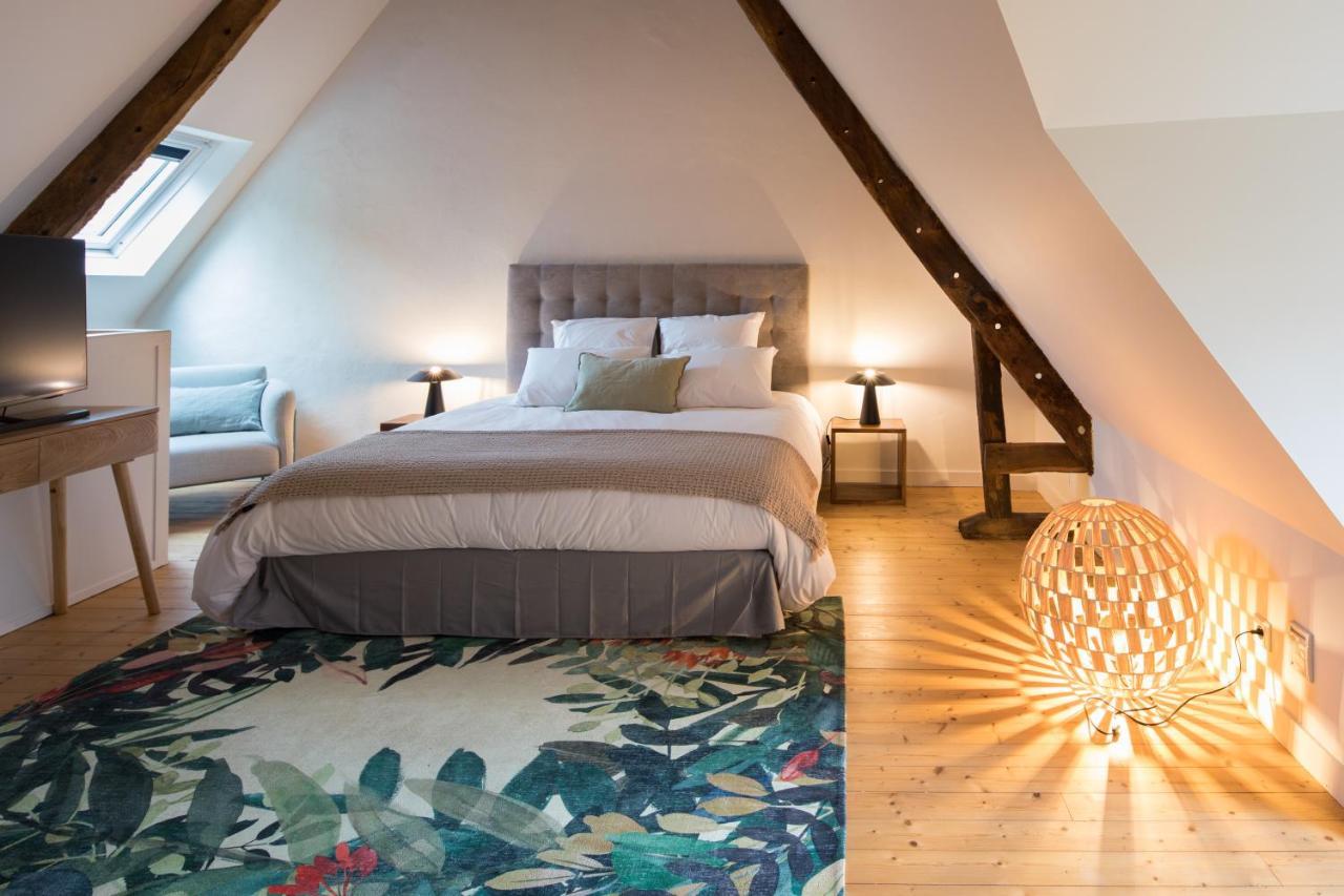 Manoir Du Vau D Arz Gites Et Chambres D Hotes Avec Piscine Malansac 외부 사진